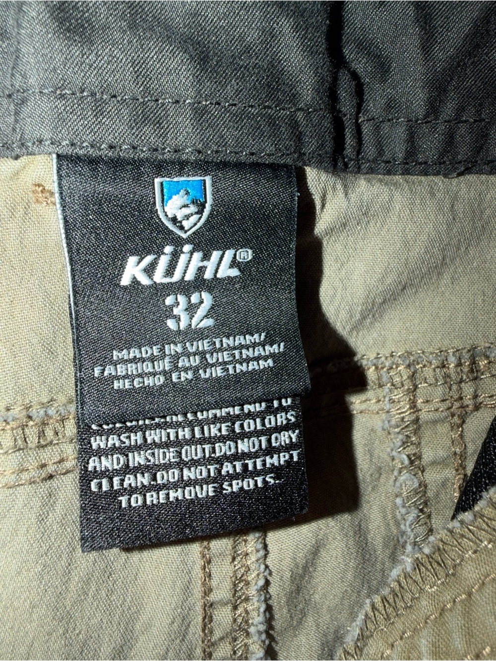Kuhl Men's Ambush Camo Cargo Shorts 32 - Picture 3 of 3